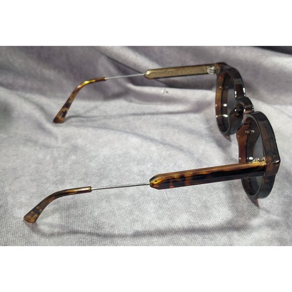 Spitfire England Post Punk Tortoise Retro Mirrored Lens Sunglasses - Picture 5 of 8